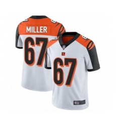 Youth Cincinnati Bengals #67 John Miller White Vapor Untouchable Limited Player Football Jersey
