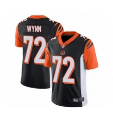 Men's Cincinnati Bengals #72 Kerry Wynn Black Team Color Vapor Untouchable Limited Player Football Jersey