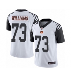 Men's Cincinnati Bengals #73 Jonah Williams Limited White Rush Vapor Untouchable Football Jersey