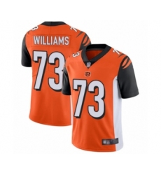 Men's Cincinnati Bengals #73 Jonah Williams Orange Alternate Vapor Untouchable Limited Player Football Jersey
