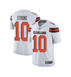 Youth Cleveland Browns #10 Jaelen Strong White Vapor Untouchable Limited Player Football Jersey