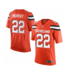 Men's Cleveland Browns #22 Eric Murray Elite Orange Alternate Football Jersey