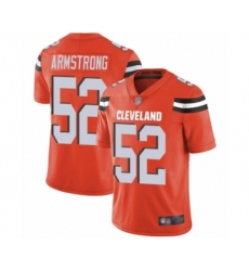 Men's Cleveland Browns #52 Ray-Ray Armstrong Orange Alternate Vapor Untouchable Limited Player Football Jersey