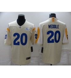 Men's Los Angeles Rams #20 Eric Weddle White Vapor Untouchable Limited Player Jersey