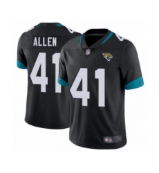Men's Jacksonville Jaguars #41 Josh Allen Black Team Color Vapor Untouchable Limited Player Football Jersey