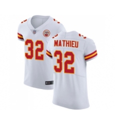 Men's Kansas City Chiefs #32 Tyrann Mathieu White Vapor Untouchable Elite Player Football Jersey