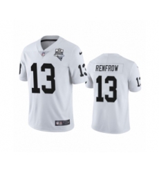 Women's Oakland Raiders #13 Hunter Renfrow White 2020 Inaugural Season Vapor Limited Jersey