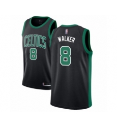 Youth Boston Celtics #8 Kemba Walker Swingman Black Basketball Jersey - Statement Edition