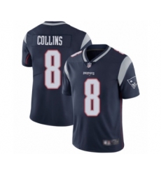 Youth New England Patriots #8 Jamie Collins Navy Blue Team Color Vapor Untouchable Limited Player Football Jersey
