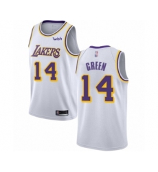Women's Los Angeles Lakers #14 Danny Green Swingman White Basketball Jersey - Association Edition