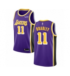Youth Los Angeles Lakers #11 Avery Bradley Swingman Purple Basketball Jersey - Statement Edition