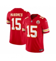 Men's Kansas City Chiefs #15 Patrick Mahomes Red 2023 F.U.S.E. Vapor Untouchable Limited Stitched Jerseys