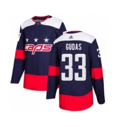 Youth Washington Capitals #33 Radko Gudas Authentic Navy Blue 2018 Stadium Series Hockey Jersey