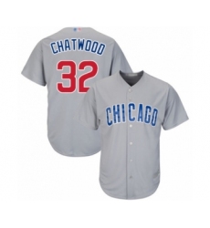 Youth Chicago Cubs #32 Tyler Chatwood Authentic Grey Road Cool Base Baseball Player Jersey
