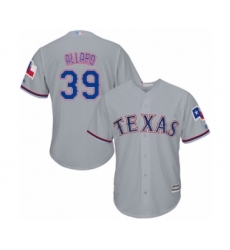 Youth Texas Rangers #39 Kolby Allard Authentic Grey Road Cool Base Baseball Player Jersey