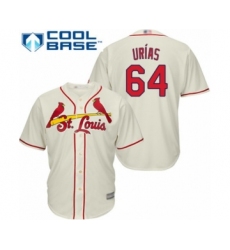 Youth St. Louis Cardinals #64 Ramon Urias Authentic Cream Alternate Cool Base Baseball Player Jersey