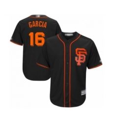 Youth San Francisco Giants #16 Aramis Garcia Authentic Black Alternate Cool Base Baseball Player Jersey