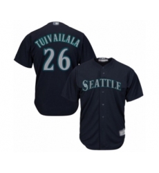 Youth Seattle Mariners #26 Sam Tuivailala Authentic Navy Blue Alternate 2 Cool Base Baseball Player Jersey