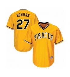 Youth Pittsburgh Pirates #27 Kevin Newman Authentic Gold Alternate Cool Base Baseball Player Jersey
