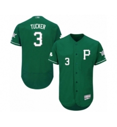 Men's Pittsburgh Pirates #3 Cole Tucker Green Celtic Flexbase Authentic Collection Baseball Player Jersey