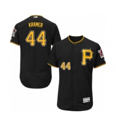 Men's Pittsburgh Pirates #44 Kevin Kramer Black Alternate Flex Base Authentic Collection Baseball Player Jersey