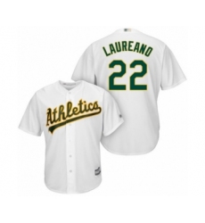 Youth Oakland Athletics #22 Ramon Laureano Authentic White Home Cool Base Baseball Player Jersey