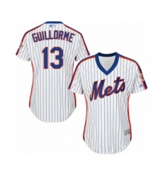 Women's New York Mets #13 Luis Guillorme Authentic White Alternate Cool Base Baseball Player Jersey