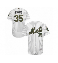 Men's New York Mets #35 Jacob Rhame Authentic White 2016 Memorial Day Fashion Flex Base Baseball Player Jersey