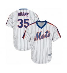Youth New York Mets #35 Jacob Rhame Authentic White Alternate Cool Base Baseball Player Jersey