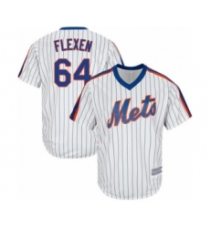 Youth New York Mets #64 Chris Flexen Authentic White Alternate Cool Base Baseball Player Jersey