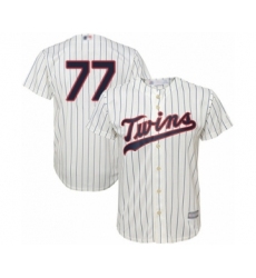 Youth Minnesota Twins #77 Fernando Romero Authentic Cream Alternate Cool Base Baseball Player Jersey