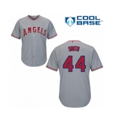 Youth Los Angeles Angels of Anaheim #44 Kevan Smith Authentic Grey Road Cool Base Baseball Player Jersey