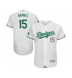 Men's Los Angeles Dodgers #15 Austin Barnes White Celtic Flexbase Authentic Collection Baseball Player Jersey