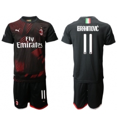 AC Milan #11 Brahimovic Third Soccer Club Jersey