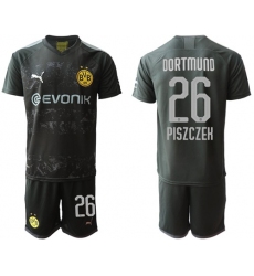 Dortmund #26 Piszczek Away Soccer Club Jersey