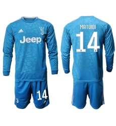 Juventus #14 Matuidi Third Long Sleeves Soccer Club Jersey