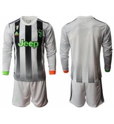 Juventus Blank Joint Long Sleeves Soccer Club Jersey