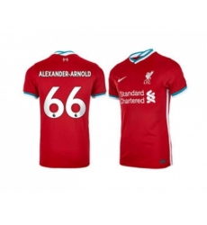 Men's Liverpool #66 Trent Alexander 2020-21 Soccer Jersey