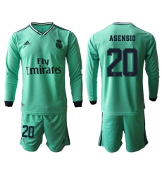 Real Madrid #20 Asensio Third Long Sleeves Soccer Club Jersey