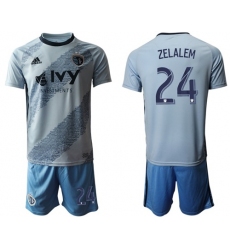 Sporting Kansas City #24 Zelalem Home Soccer Club Jersey