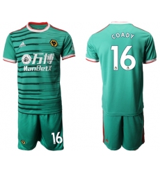 Wolves #16 Coady Third Soccer Club Jersey