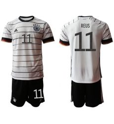 Germany #11 Reus White Home Soccer Country Jersey