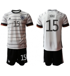 Germany #15 Sule White Home Soccer Country Jersey