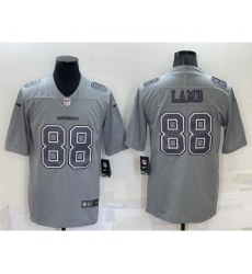 Men's Dallas Cowboys #88 CeeDee Lamb Grey Atmosphere Fashion 2022 Vapor Untouchable Stitched Nike Limited Jersey