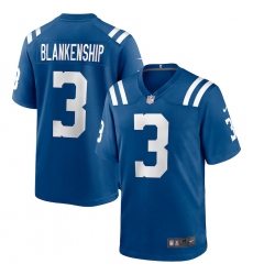 Men's Indianapolis Colts #3 Rodrigo Blankenship Nike Royal Game Jersey.webp