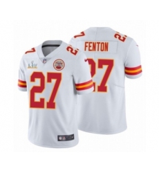 Youth Kansas City Chiefs #27 Rashad Fenton White 2021 Super Bowl LV Jersey
