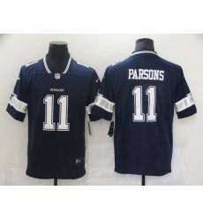 Men's Dallas Cowboys #11 Micah Parsons Nike Navy 2021 NFL Draft First Round Pick Limited Jersey