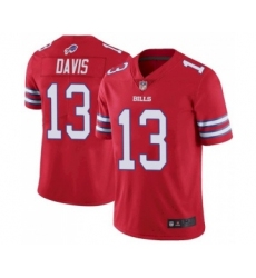 Men's Buffalo Bills #13 Gabriel Davis Red Vapor Untouchable Limited Stitched Jersey