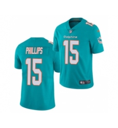 Men's Miami Dolphins #15 Jaelan Phillips Green 2021 Stitched Football Limited Jersey