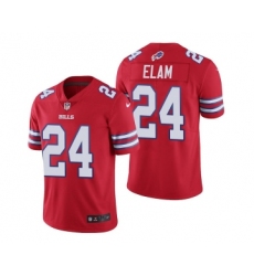 Men's Buffalo Bills #24 Kaiir Elam Red Vapor Untouchable Limited Stitched Jersey